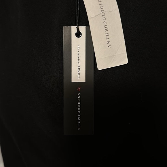 Anthropologie Essential Pencil Skirt, Black, Size 2 - Picture 4 of 4